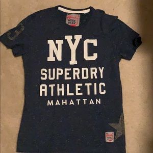 Super Dry Worn Wear Japan Sport Spirit Tee size L